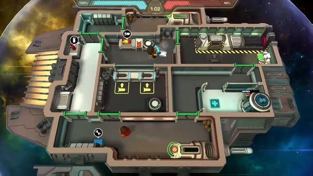 Catastronauts 1-4 3 star (2 player co-op) смотреть онлайн