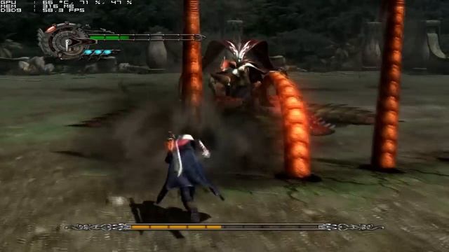Devil May Cry 4 - Gameplay - 9600 GSO смотреть онлайн