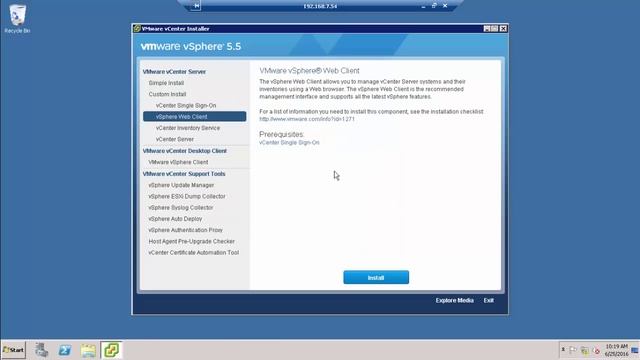 Install vCenter Server 5.5 смотреть онлайн