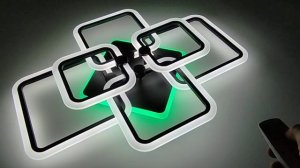 Светодиодная люстра BRUNO VENTO  Artena/6BK(GB)