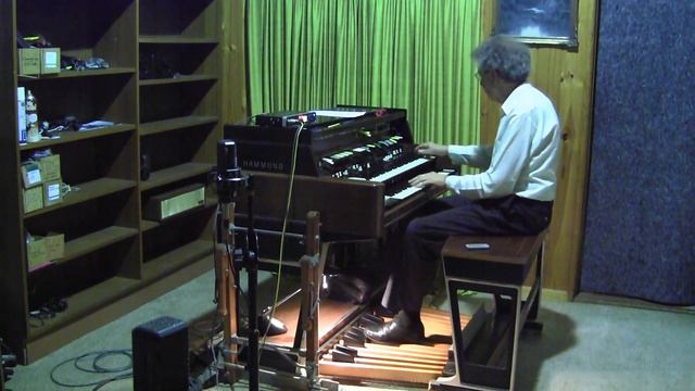 Allan Brewster Hammond Organ Lewitt LCT 640 Mics - Ja-Da смотреть онлайн