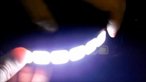 Дневные ходовые огни LED DRL COB ГИБКИЕ 6 квадратов 9 16V