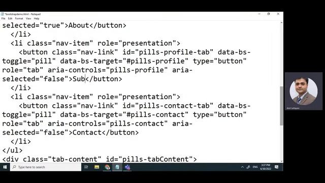 Bootstrap 5: Navs & Tabs смотреть онлайн