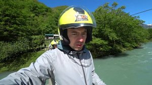 на скутере в Абхазию / в Абхазию на мопеде