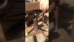 ГАЗ 66. БУХТОВКА РЕССОР. САМОДЕЛЬНЫЙ СТАНОК ДЛЯ БУХТОВКИ. # 1