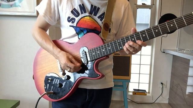 Jazz Blues Guitar Licks improvisation on Epiphone Les Paul SL with Fender Pro Junior Ⅳ смотреть онлайн