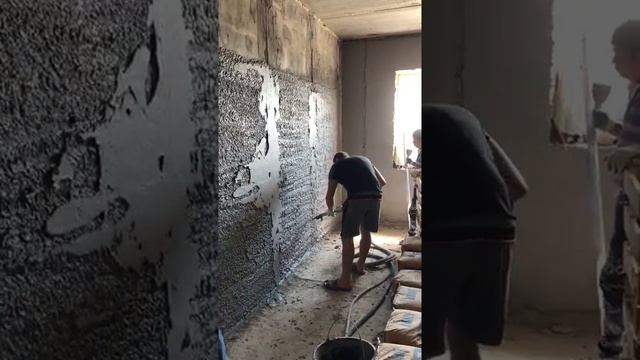 Механизированная штукатурка