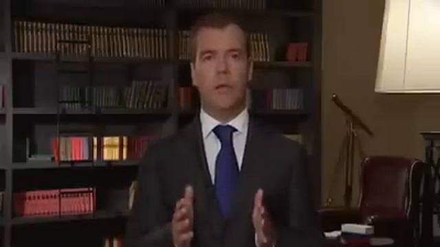 Медведев - за русский язык! смотреть онлайн