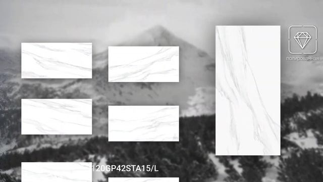 Видеообзор керамогранита 120x60 STATUARIO SILVER Delacora (Статуарио Сильвер Делакора)