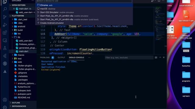 Fix Flutter Firebase Common Problems  [2022] for Mac m1 -- web - android - iOS  #flutter #firebase