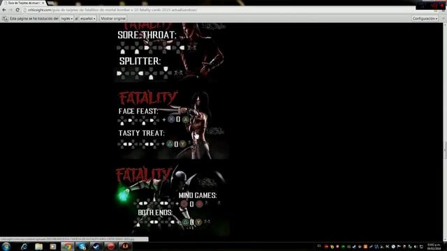 Como desbloquear todos los fatality en Mortal Kombat X (PS4/XBOX ONE/PC) смотреть онлайн