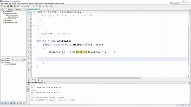La Clase Scanner de Java para Leer Datos смотреть онлайн