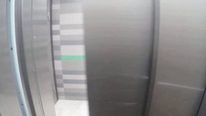 Звуки лифта в новостройке, кнопки, движение