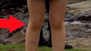 Отец фотографировал свою дочь на скалах . То, что он позже увидел на снимке, очень испугало его