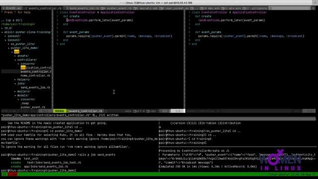 WILinux Summit17 - Rails Elixir Pusher Clone Training смотреть онлайн