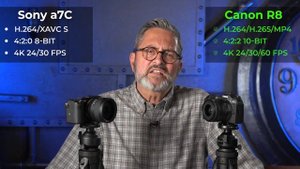 Canon R8 vs Sony a7C Camera Comparison - Which is Better?