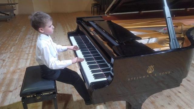 В.А.Моцарт Сонатина №5, 1 часть, из сборника Шесть венских сонатин для фортепиано, запись 04.05.2022