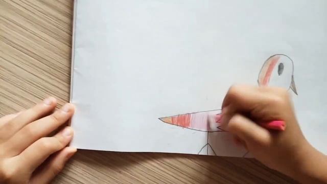 Как нарисовать птичку .??? смотреть онлайн