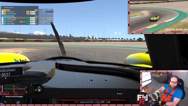 New Car, New Track, Same Chaos | Prototype Challenge - MotorLand Aragón | Ligier JS P320 смотреть онлайн