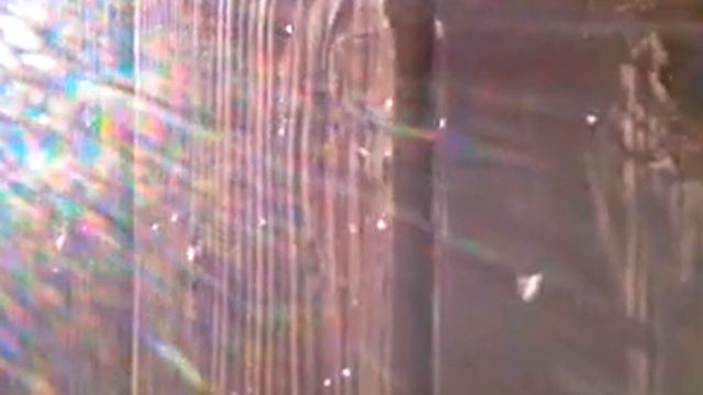 Artificial web after chemtrailing over my place