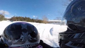 Ski Doo Trip To Bonne Bay Pond, Newfoundland.