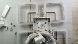 TETRA DOUBLE 160W 8S Белый корпус. Сборка люстры, Новинка 2023 от Estares