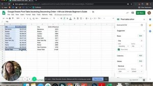 How To Delete A Pivot Table - 1 Minute Ultimate Beginner's Guide - Google Sheets and Excel