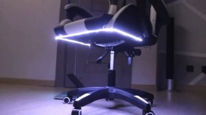 Компьютерное кресло с массажем и подсветкой