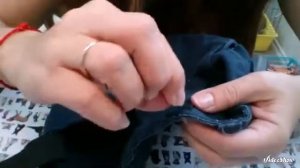 DIY Как быстро вшить резинку в детские брюки