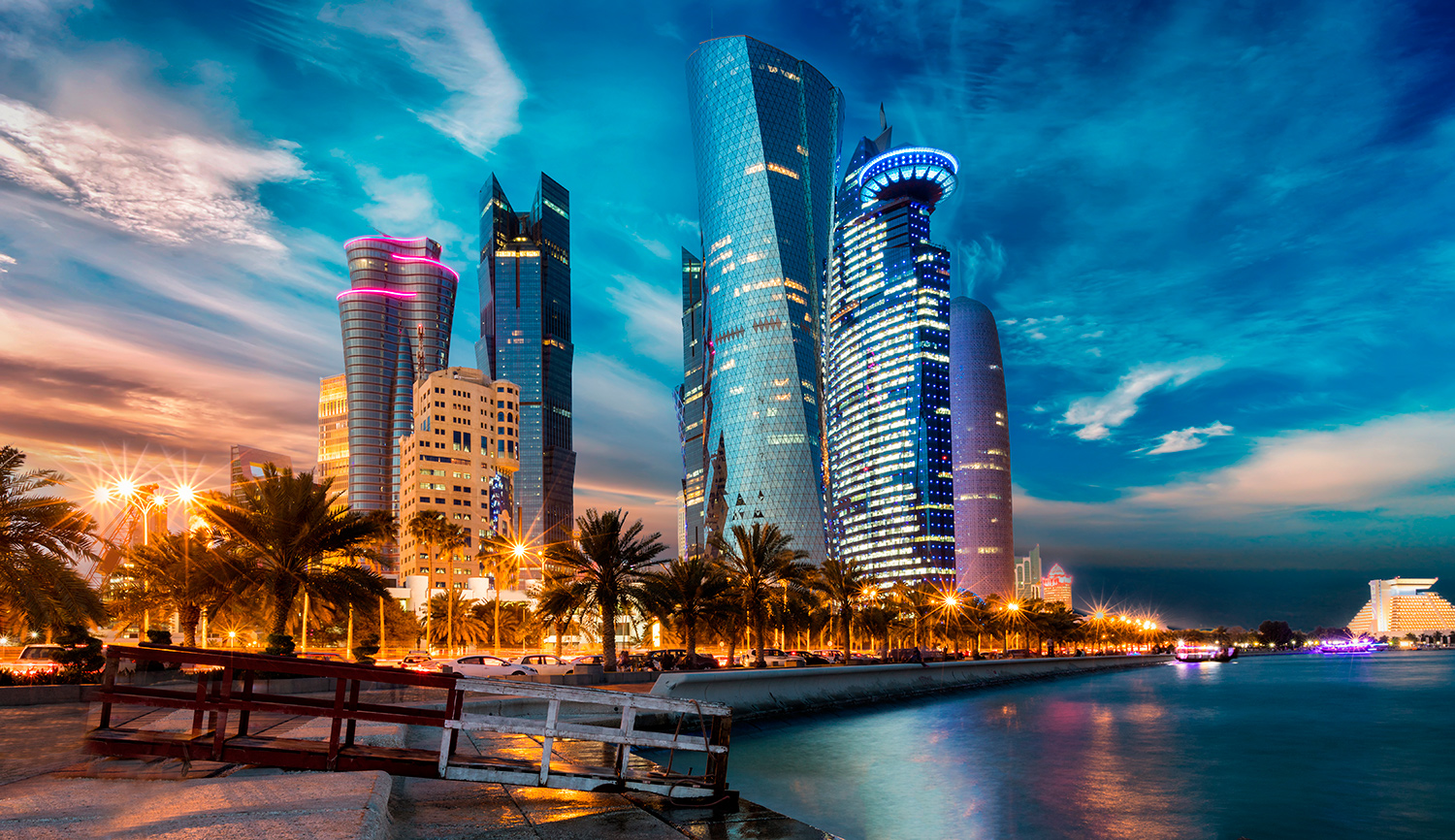 Самые красивые места Катара. Короткий видеообзор. Достопримечательности Катара. Слайд-Шоу.