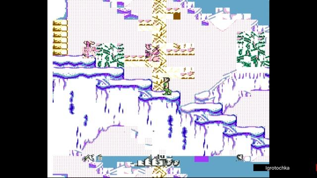Cliffhanger / Dendy Глитч Glitch / прохождение с гличами