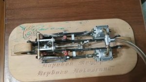 Запуск самодельного парового двигателя после долгого простоя.