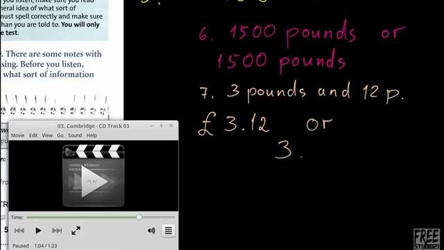 IELTS Intermediate | SB | Unit 1 | аудирование - цифры и даты смотреть онлайн