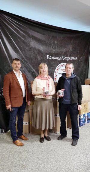 Гуманитарная помощь и Пасхальные куличи воинам РА в зоне проведения СВО.