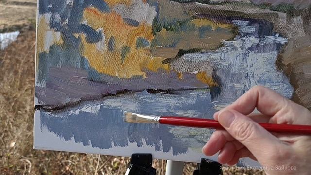 Пишем маслом на пленэре смотреть онлайн
