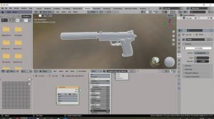Вставить оружие в Сталкер при помощи Blender