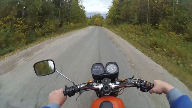 Иж Планета 5 по трассе смотреть онлайн