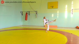 Ката Сейсан. Вид сзади (Kata Seisan. Back view) | Косики Каратэ | Koshiki Karate | 硬式空手道