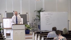 October 24 2021- Sunday School Lesson-Pastor Bill Hobbs