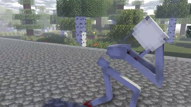 SCP 096 vs 3x Enderman┃Minecraft Animation смотреть онлайн