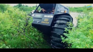 Погоняли на вездеходе ШЕРП по болотам и не утонули, но это не точно