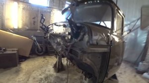 Зил 130 восстановили отреставрировали .