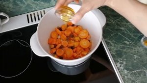 Морковно- кремовый суп. Суп пюре.