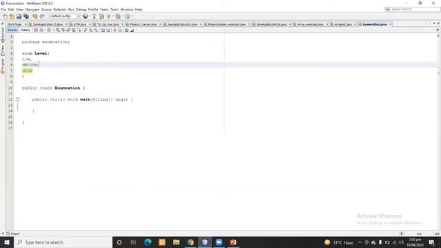 #38 what is enum class in java with example