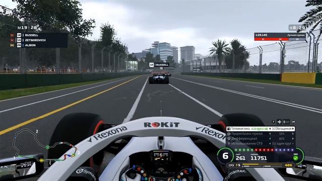 F1 2019 КАРЬЕРА - МАШИНА БЕЗОПАСНОСТИ В ПЕРВОЙ ГОНКЕ #1 смотреть онлайн