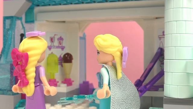 Рапунцель в гостях у Эльзы сказка Lego смотреть онлайн