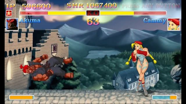 NS Ultra Street Fighter II: The Final Challengers - Akuma смотреть онлайн