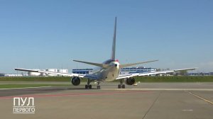 ✈️Борт для Первых! Первая белорусская космонавтка вместе с президентом Беларуси улетели в Москву.