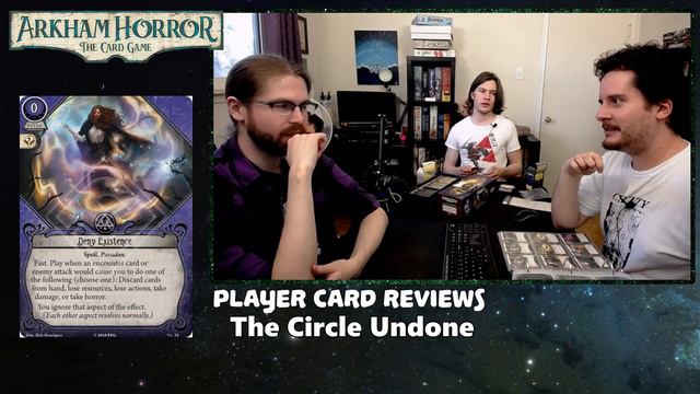 THE CIRCLE UNDONE PLAYER CARD REVIEW | Deluxe Expansion | Arkham Horror: The Card Game смотреть онлайн