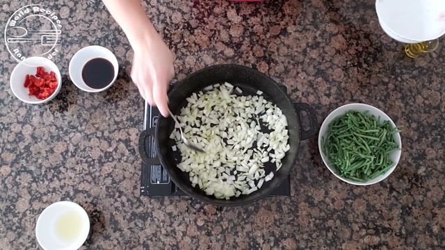Салат из папоротника по Корейски